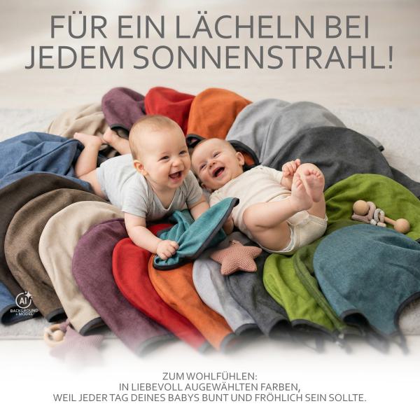 BAMBINIWELT Sonnenverdeck für Maxi-Cosi Cabriofix, UV50+, STERNE MELIERT